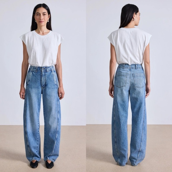 Apiece Apart Denim - New Apiece Apart Meridian Jeans Austin Wash Barrel